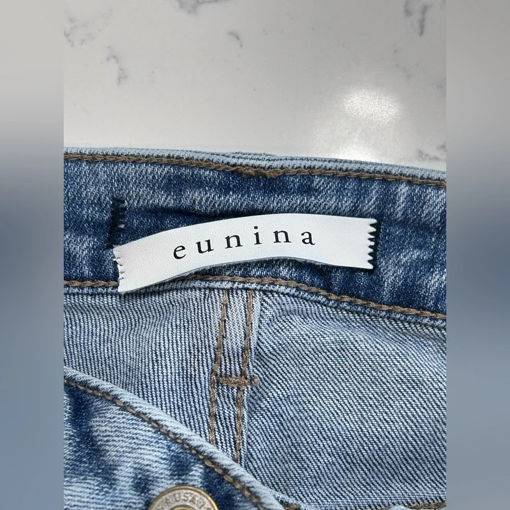 ❥𝐞𝐮𝐧𝐢𝐧𝐚: Super High Rise Mom Jean Ankle - Picture 8 of 10